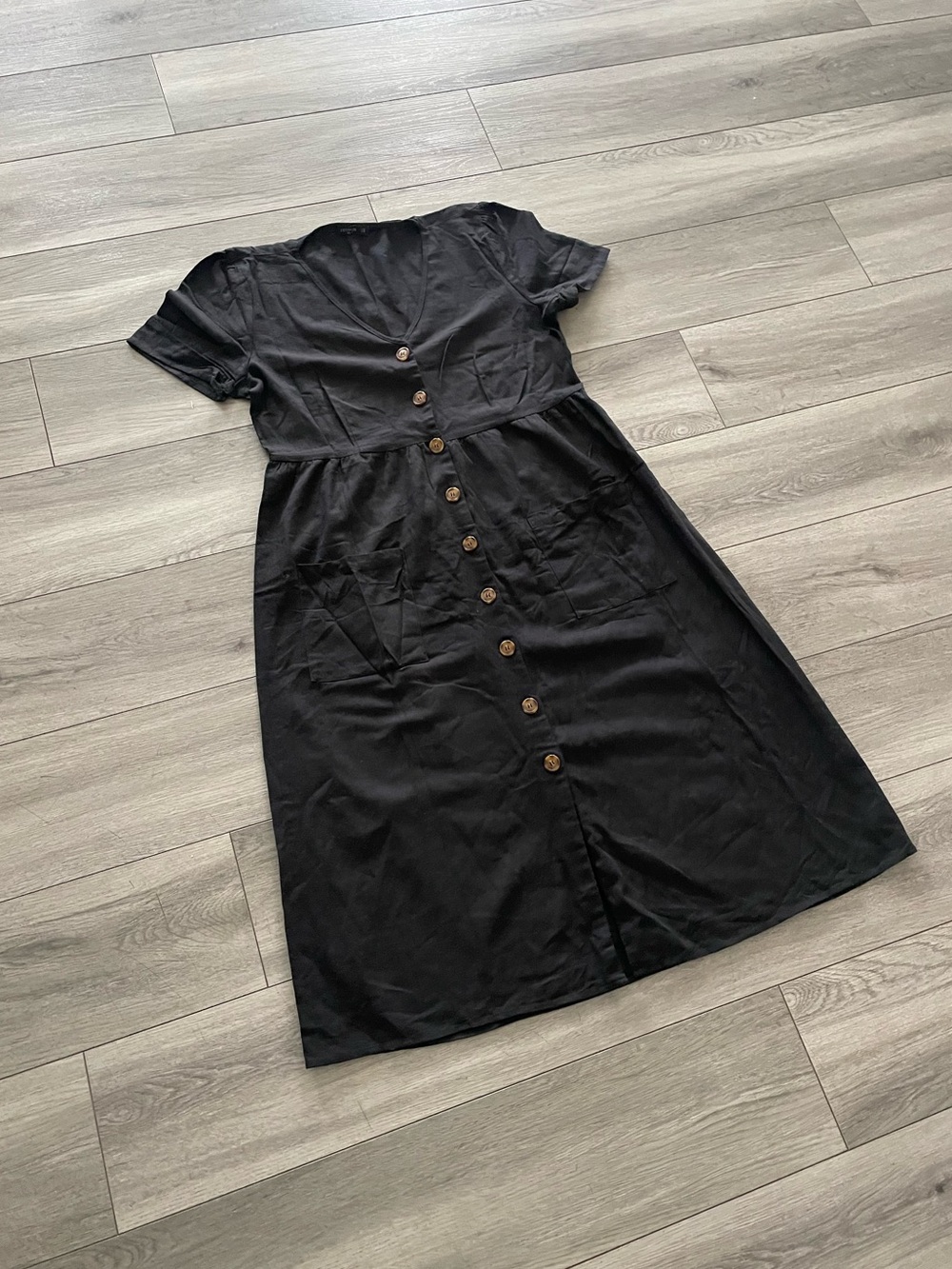 Button-Front Dress - Picture 3 of 5